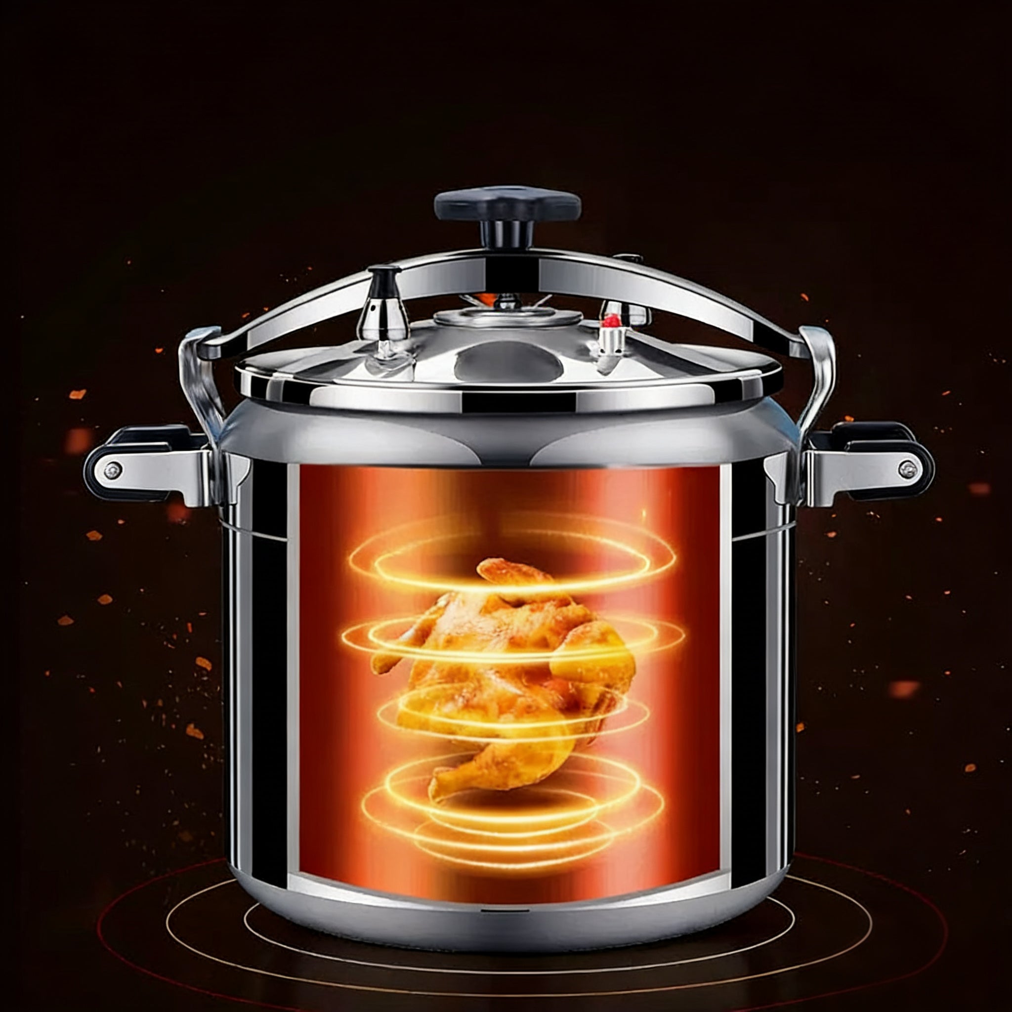 Stainless steel pressure cooker