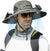 Solar Fan Hat, Wide-Brimmed Sun Hat with 2 Fans, Solar + USB Powered, Adjustable Angle, for Men and Women Fishing and Beach
