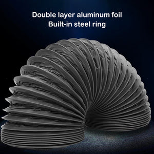 Circular Duct Fan Powerful Silent Ventilation Exhaust Fan Comes with One-meter Hose