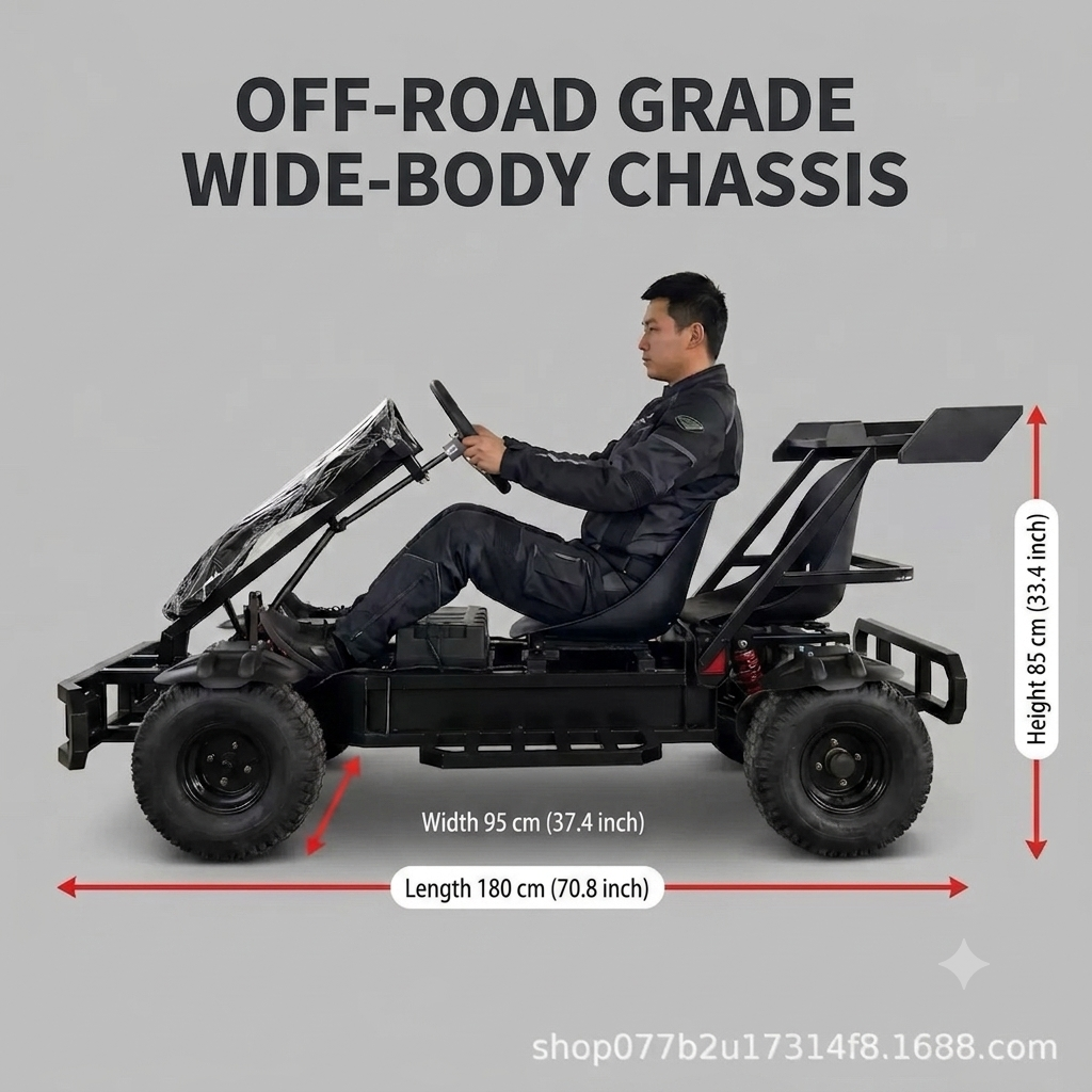 Electric All Terrain Go Kart | High Performance Off Road Electric Buggy for Adults &amp; Teens