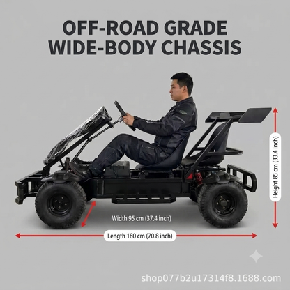 Electric All Terrain Go Kart | High Performance Off Road Electric Buggy for Adults &amp; Teens