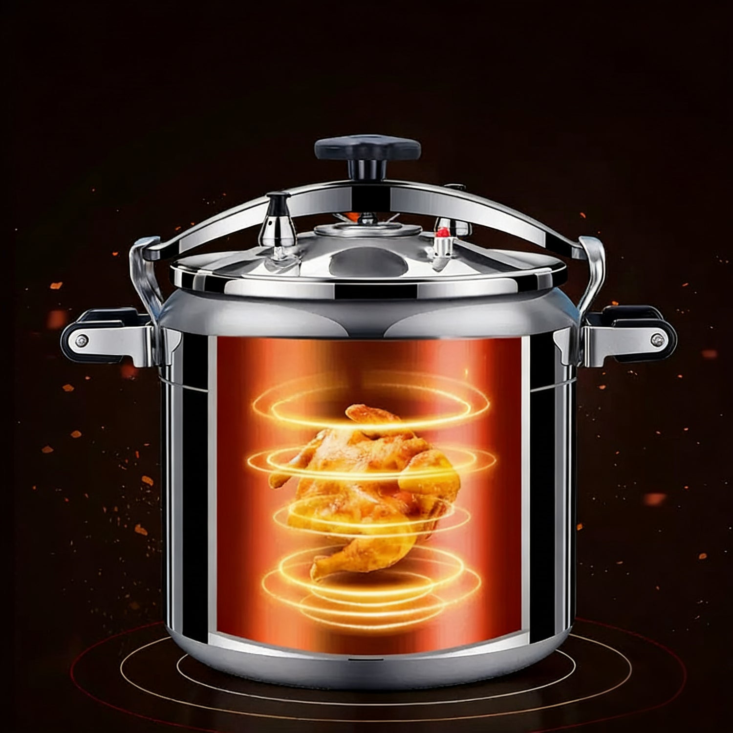 Stainless steel pressure cooker